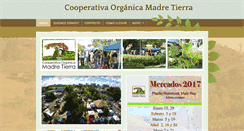 Desktop Screenshot of coopmadretierra.org